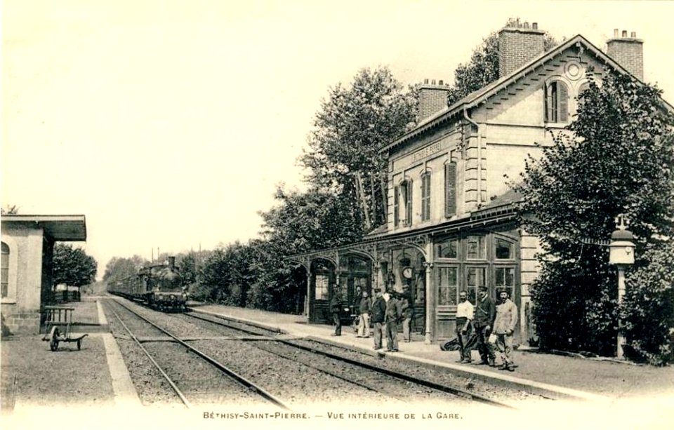 Béthisy-Saint-Pierre (60), la gare (1)