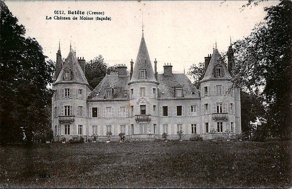 Bétête Château de Moisse du 19e siècle