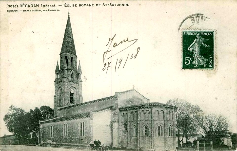 Bégadan - église 1