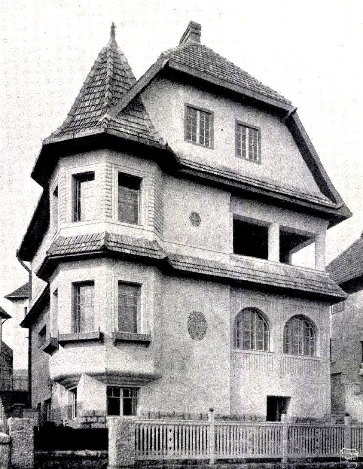 Bírák és ügyészek telepe, Berger Dezső háza (Árkay Aladár, 1912)