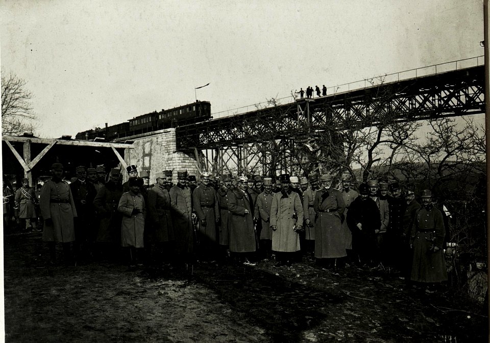 Böhm Ermolli Viadukt bei Pluhow.Eröffnungsfeier (BildID 15432987)