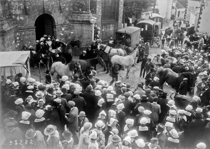 Bénédiction des chevaux 1924