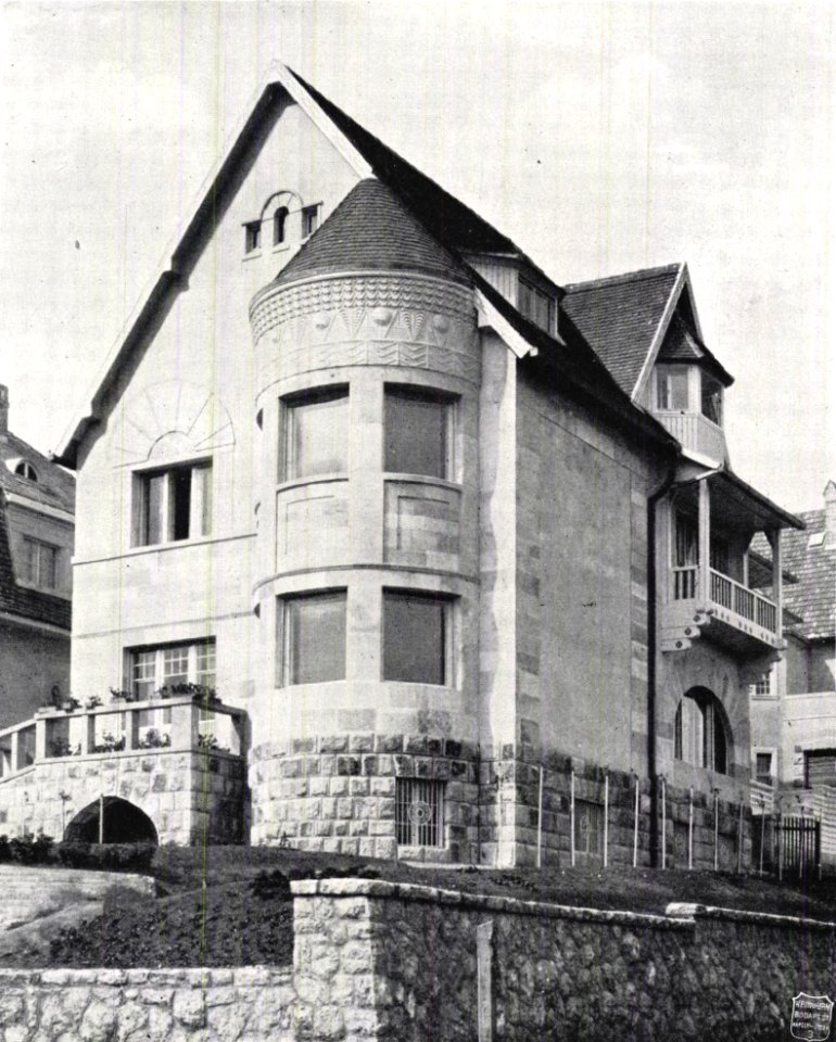 Bírák és ügyészek telepe, Ráth-Végh István háza (Árkay Aladár, 1912)