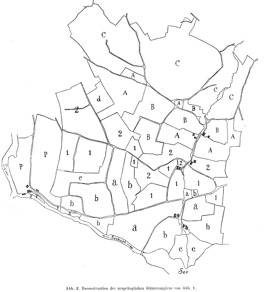 Bünker 1902 S 017 sw Karte Seeboden