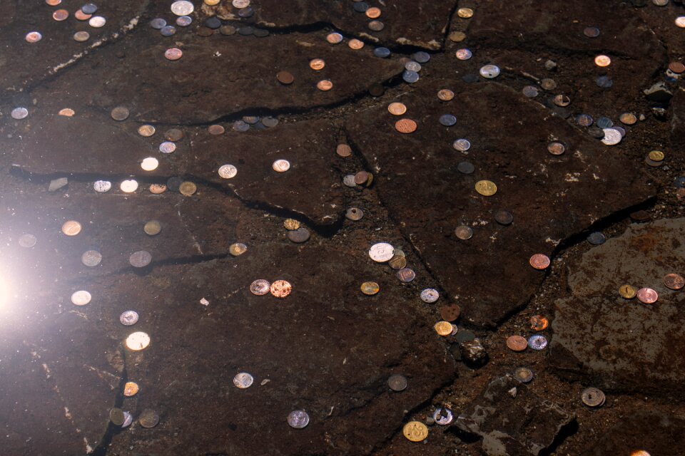 Coins copper currency