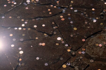 Coins copper currency