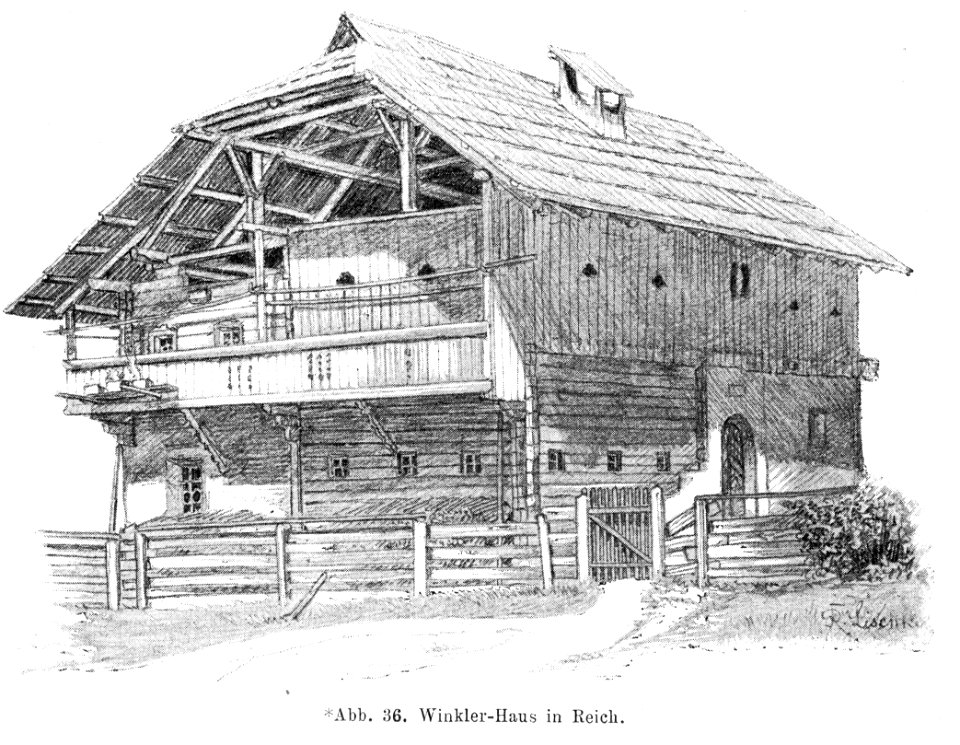 Bünker 1902 S 060 sw Winkler Haus Reich Seeboden