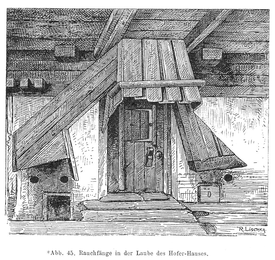 Bünker 1902 S 067 Hofer Haus Holzkamine