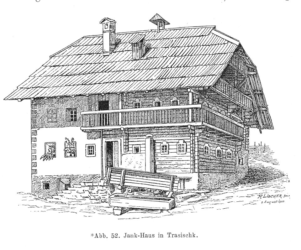 Bünker 1902 S 077 sw Jank Haus Trasischk