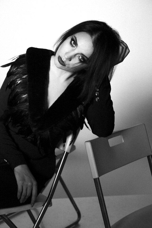 Woman portrait clothing