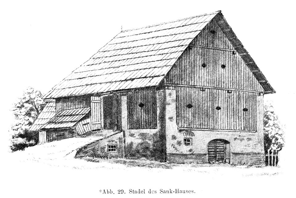 Bünker 1902 S 054 sw Sank Haus Stadl
