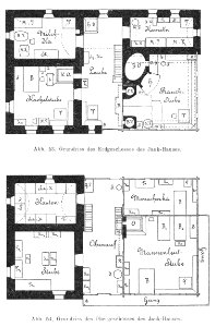 Bünker 1902 S 078 sw Jank Haus Trasischk Grundriss