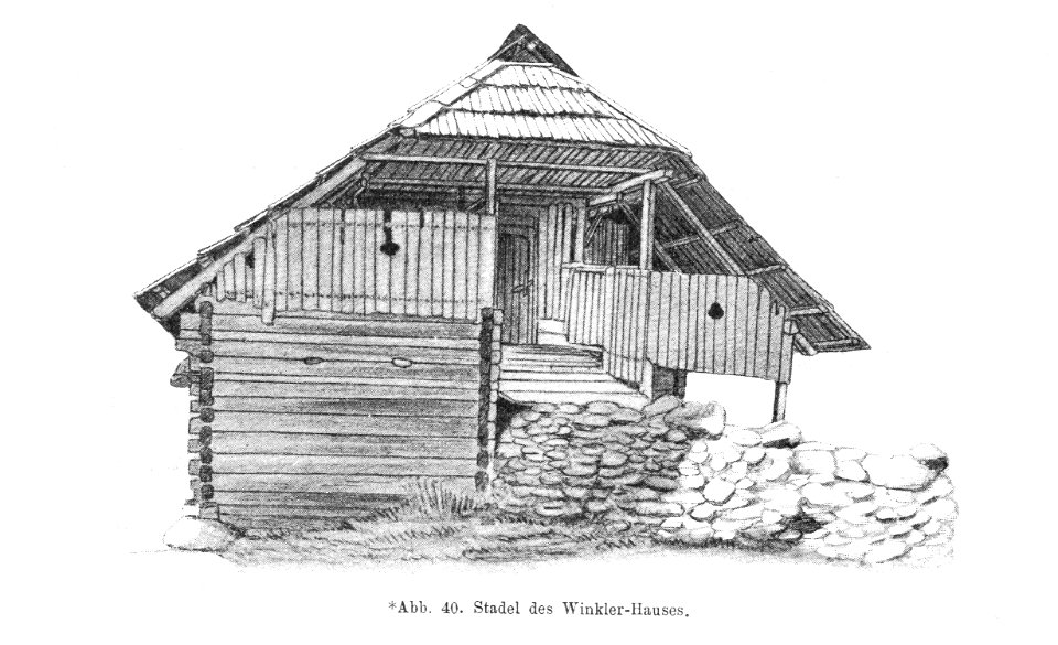 Bünker 1902 S 064 sw Winkler Haus Stadl