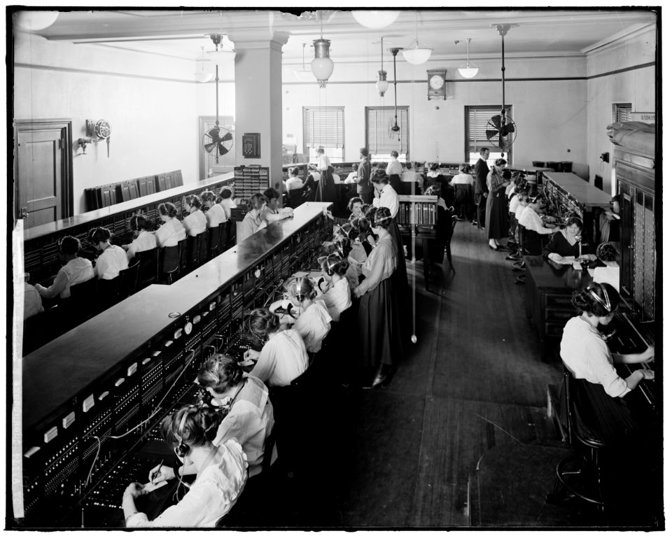 C & P TELEPHONE CO. SWITCHBOARDS LCCN2016861597