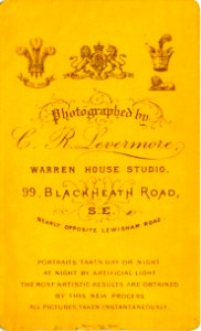 C R Levermore SE London 001a