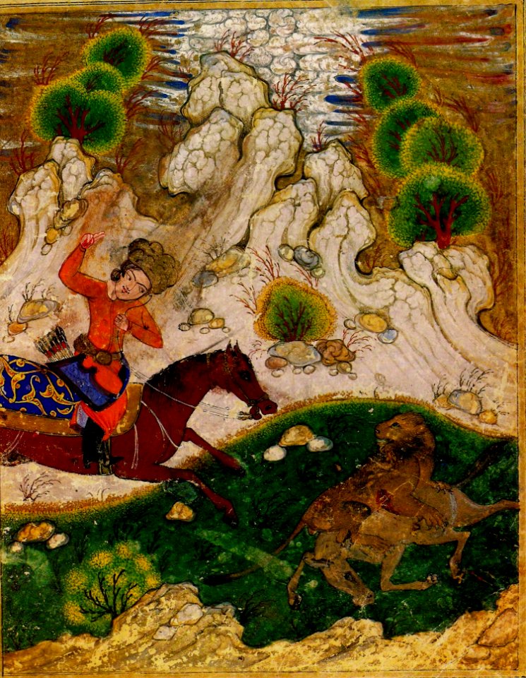 Bəhram Gur ov zamanı