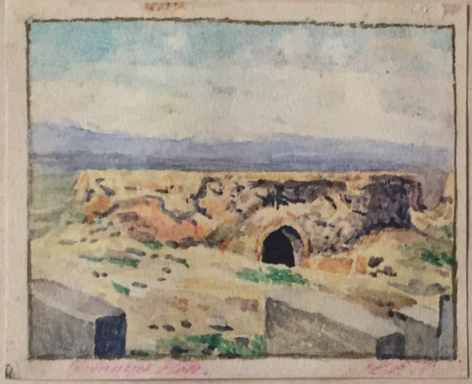 Bəhruz Kəngərli - Nuhun türbəsi, 1920, Naxçıvan yadigarı albomundan