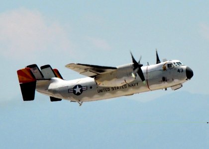 C-2A taking off from Souda Bay