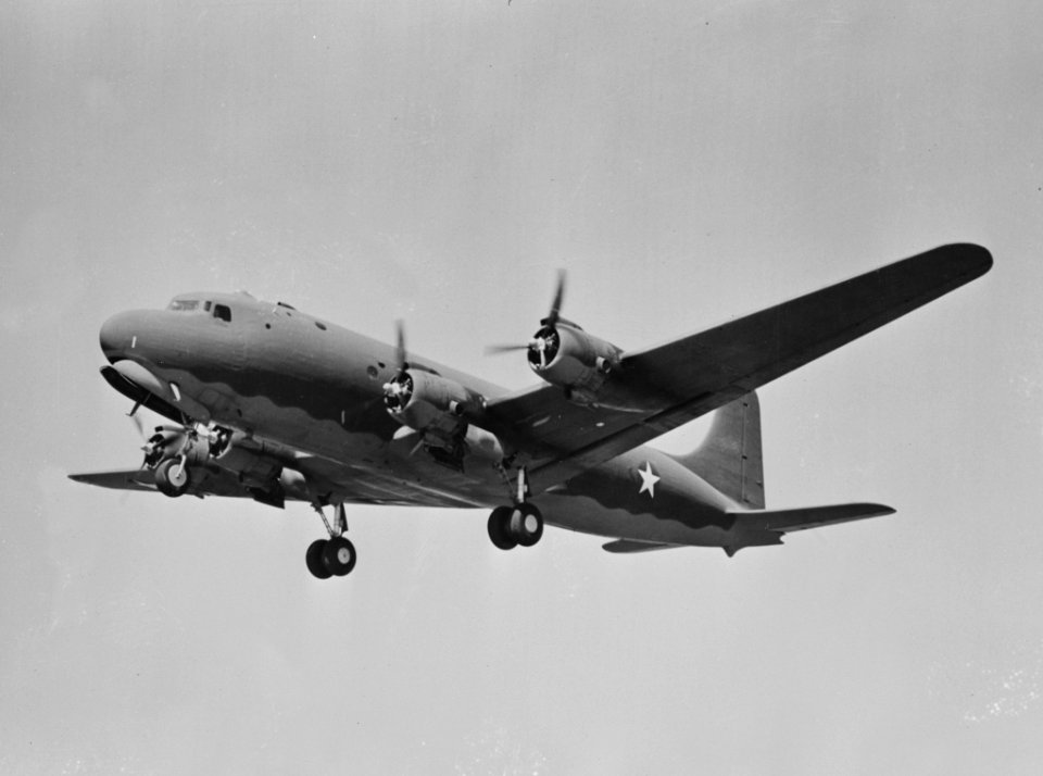 C-54 landing ca1943