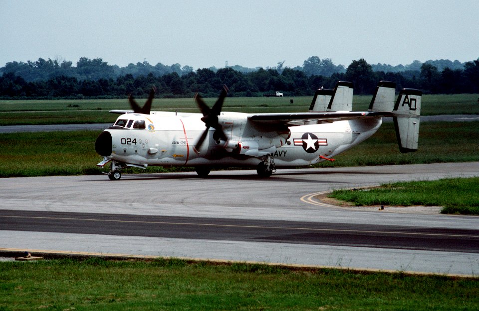 C-2A VAW-120 at NAS Oceana 1989