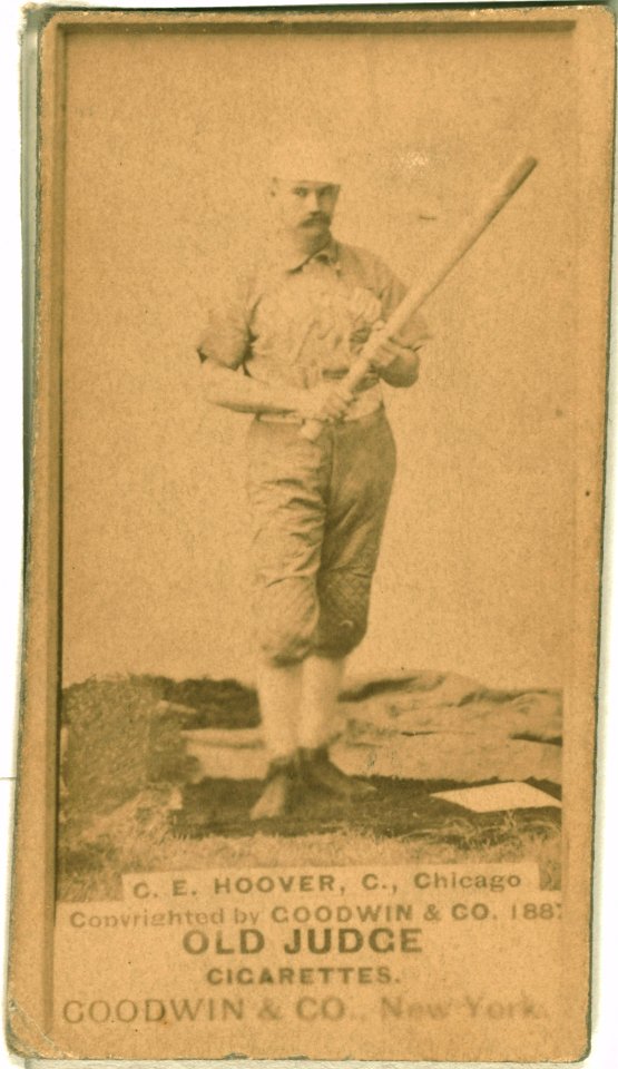 C. E. Hoover, Chicago White Stockings, baseball card portrait LCCN2007686465