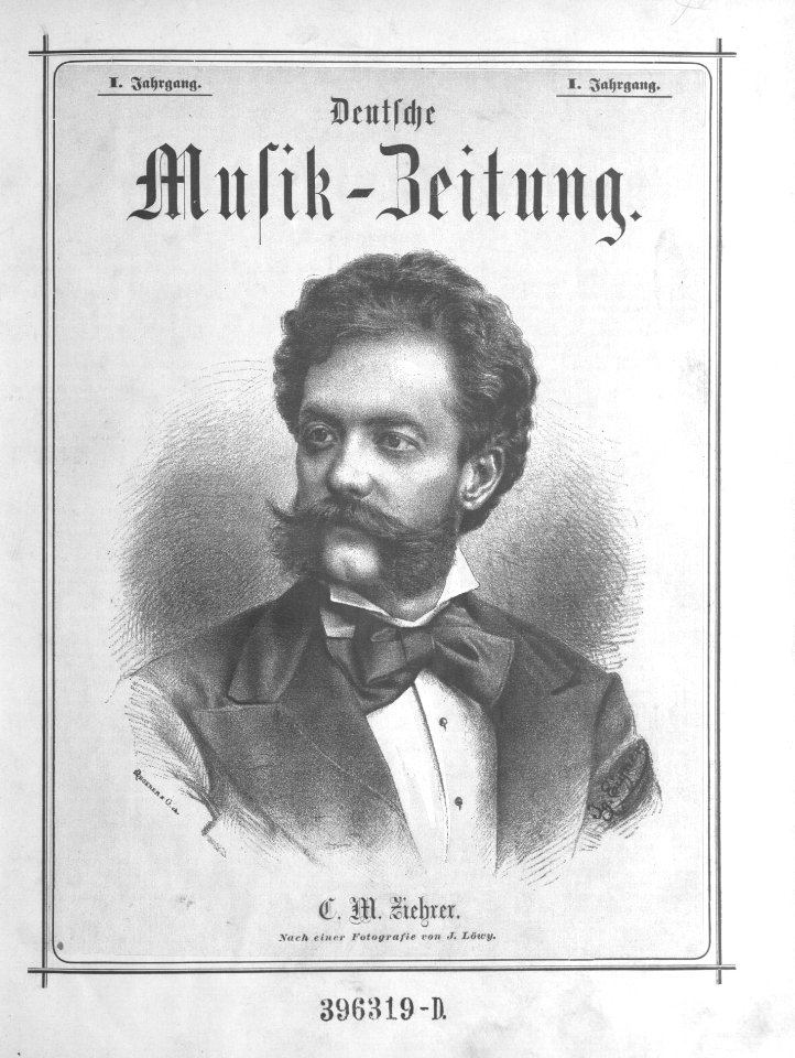 C. M. Ziehrer 1874 Ig. Eigner (Deutsche Musik-Zeitung)