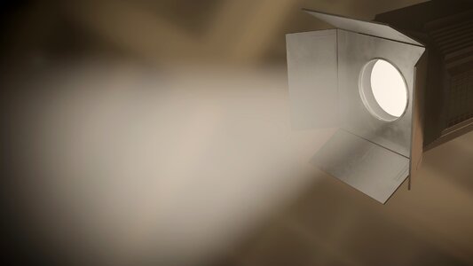 Light cone mood background