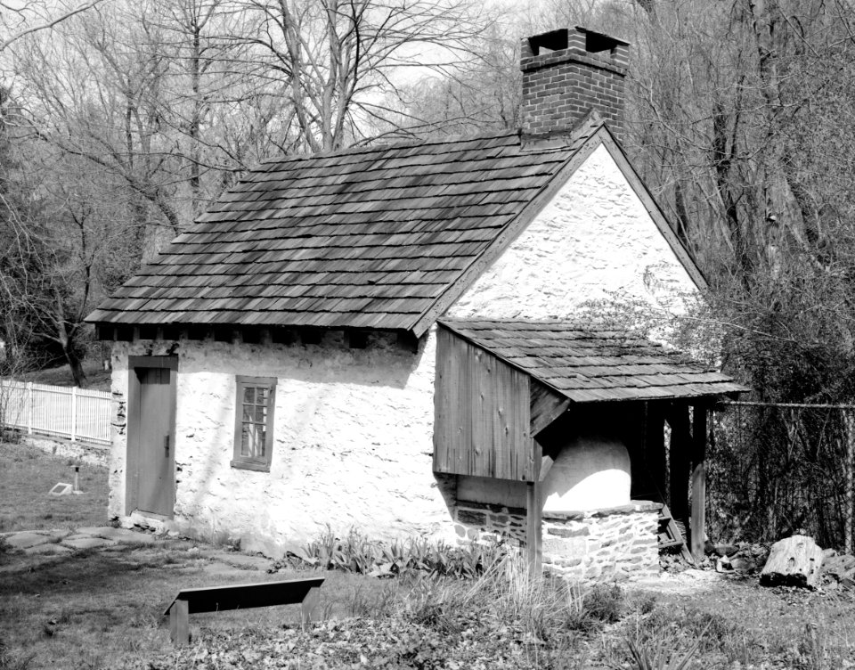 Claus Rittenhouse Home, Outbuilding, 207A Lincoln Drive, Fairmount Park, Philadelphia (Philadelphia County, Pennsylvania)