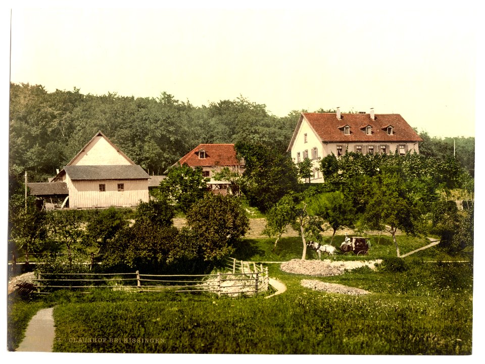 Claushof, Bad Kissengen (i.e. Bad Kissingen), Bavaria, Germany-LCCN2002696122
