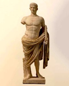 Claudio in nudità eroica