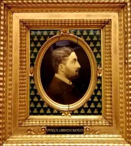 Claudius Popelin - Portrait (posthume) du prince Louis-Napoléon