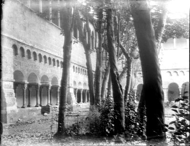 Claustre del Monestir de Sant Cugat del Vallès (AFCEC RIBASV C 2573)