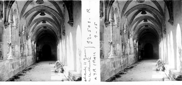 Claustre del monestir de Sant Jeroni de la Murtra (SaP 015 07)