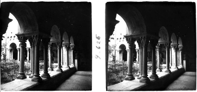 Claustre del monestir de Sant Pere de Galligants a Girona