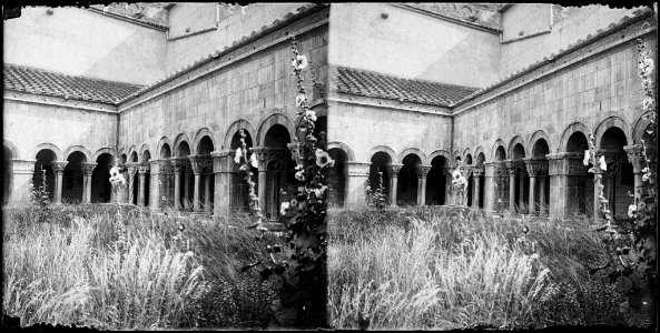 Claustre del monestir d'Elna
