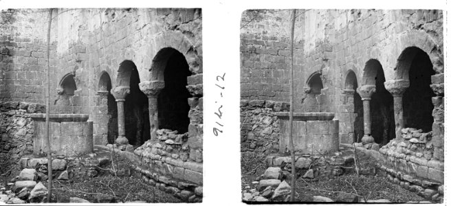 Claustre del monestir de Gualter