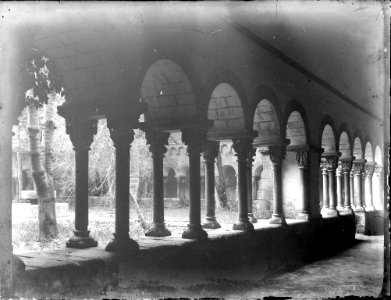 Claustre del Monestir de Sant Cugat del Vallès (AFCEC RIBASV C 2567)