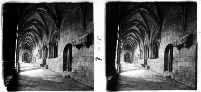 Claustre i sala capitular del monestir de Santes Creus
