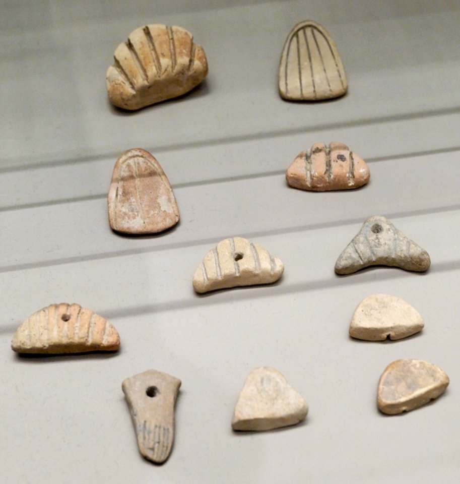 Clay accounting tokens Susa Louvre n2