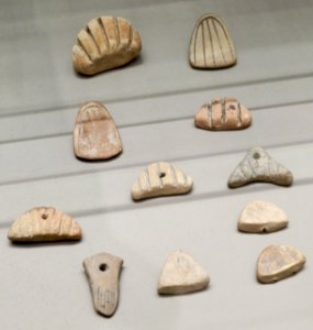Clay accounting tokens Susa Louvre n2