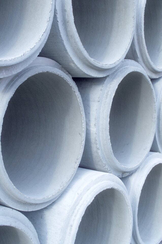 White infrastructure construction