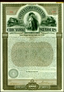 Cleveland, Cincinnati, Chicago & St. Louis RW 1893