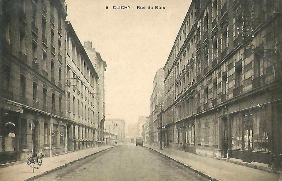 Clichy.Rue du Bois