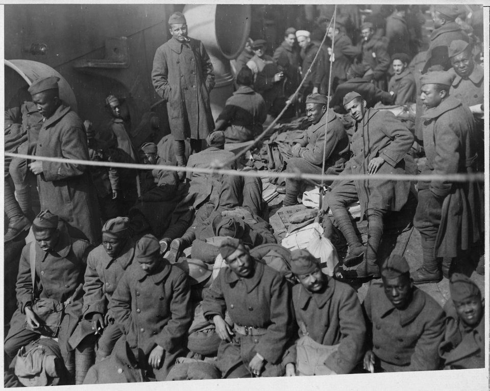 Cleveland, Ohio, (African American) casuals on George Washington. (African American) casuals re . . . - NARA - 533551