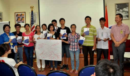 Climate Change Talk at the American Center (8873503439)