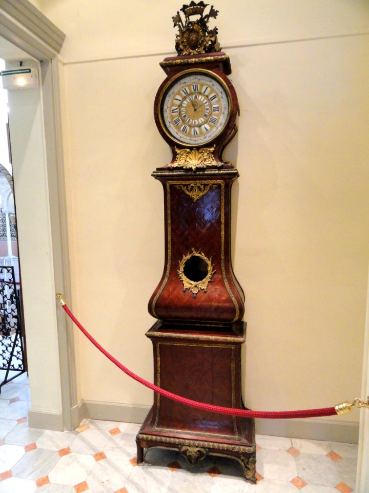 Clock in the Villa Ephrussi de Rothschild - DSC04685