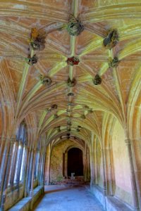 Cloisters - Lacock Abbey - Wiltshire, England - DSC00838