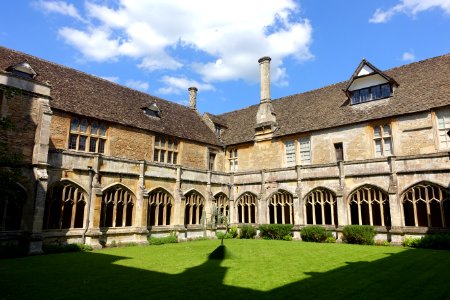 Cloisters - Lacock Abbey - Wiltshire, England - DSC00844 photo