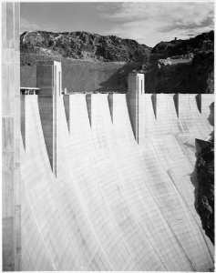 Close-Up Photograph of Boulder Dam, 1942 - NARA - 519840