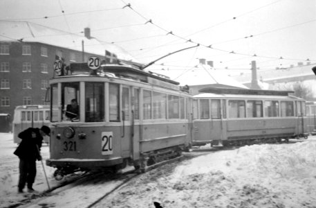 Closing of Copenhagen tram line 20 06